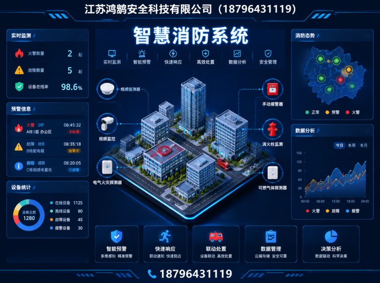 太原消防通信指挥展示图